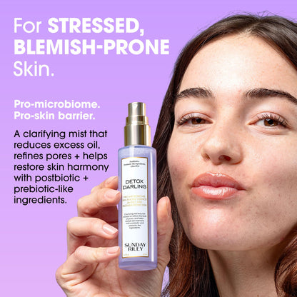 Sunday Riley Detox Darling Balancing Essence Mist for Oily and Blemish-Prone Skin