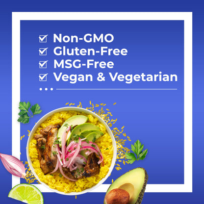 Mahatma Yellow Rice Mix, Long-Grain Rice, Stovetop or Microwave Rice, Gluten-Free and Kosher 20-Minute, 5 Ounces, Pack of 12
