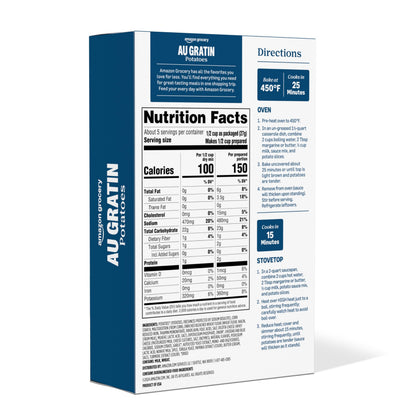 Amazon Grocery, Au Gratin Potatoes, 4.7 Oz
