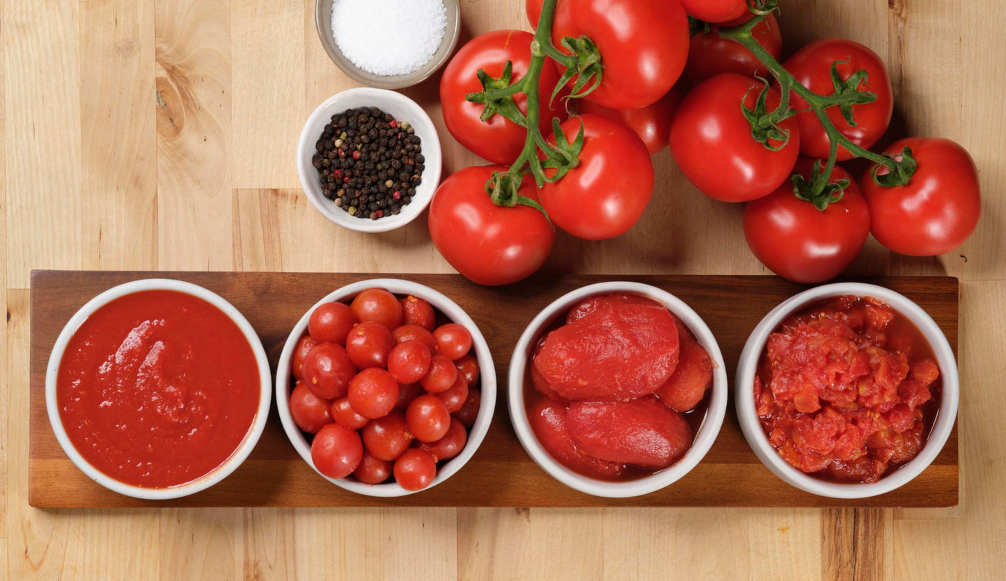 Isola Italian Cherry Tomatoes, 14 oz Can, Whole Tomatoes Grown in Southern Italy, Packed in Juice with Sweet and Acidic Balance, No Salt or Preservatives, Ideal for Sauces and Roasting