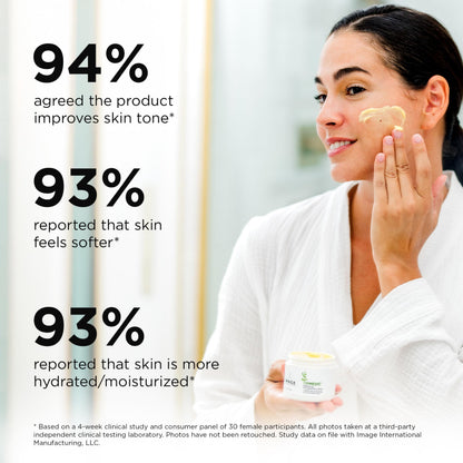 IMAGE Skincare, ORMEDIC Biopeptide Crème, Balancing Face Moisturizer with Shea Butter, Hyaluronic Acid and Organic Plant Oils, 2oz