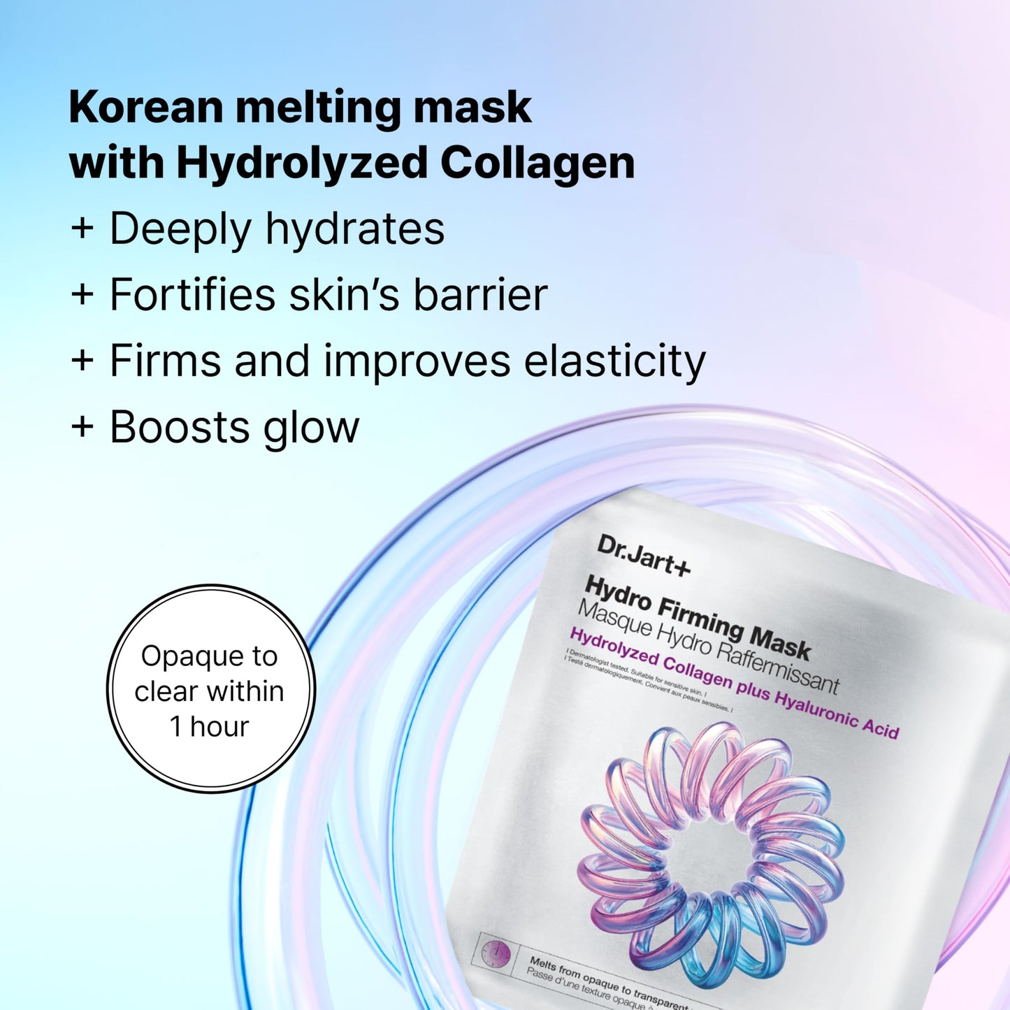 Dr.Jart+ Hydro Firming Korean Face Mask with Collagen and Hyaluronic Acid| Korean Skin Care
