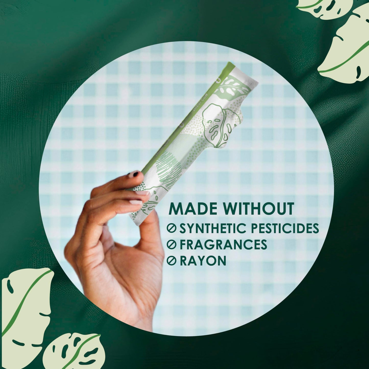 L. Cotton Tampons Light/Regular Absorbency Multipack, Contains an Organic Cotton Core, Made Without Synthetic Pesticides, or Fragrances, 84 Count (2 Packs of 42)