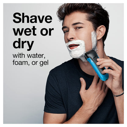 Series 3 310s Wet & Dry Electric Shaver for Men/Rechargeable Electric Razor, Blue