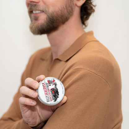 Billy Jealousy Beard Balm with Light Hold & Low Shine, Everyday Beard Styling Balm Loaded With Coconut, Shea & Sunflower Oils For Smooth & Nourished Facial Hair & Skin