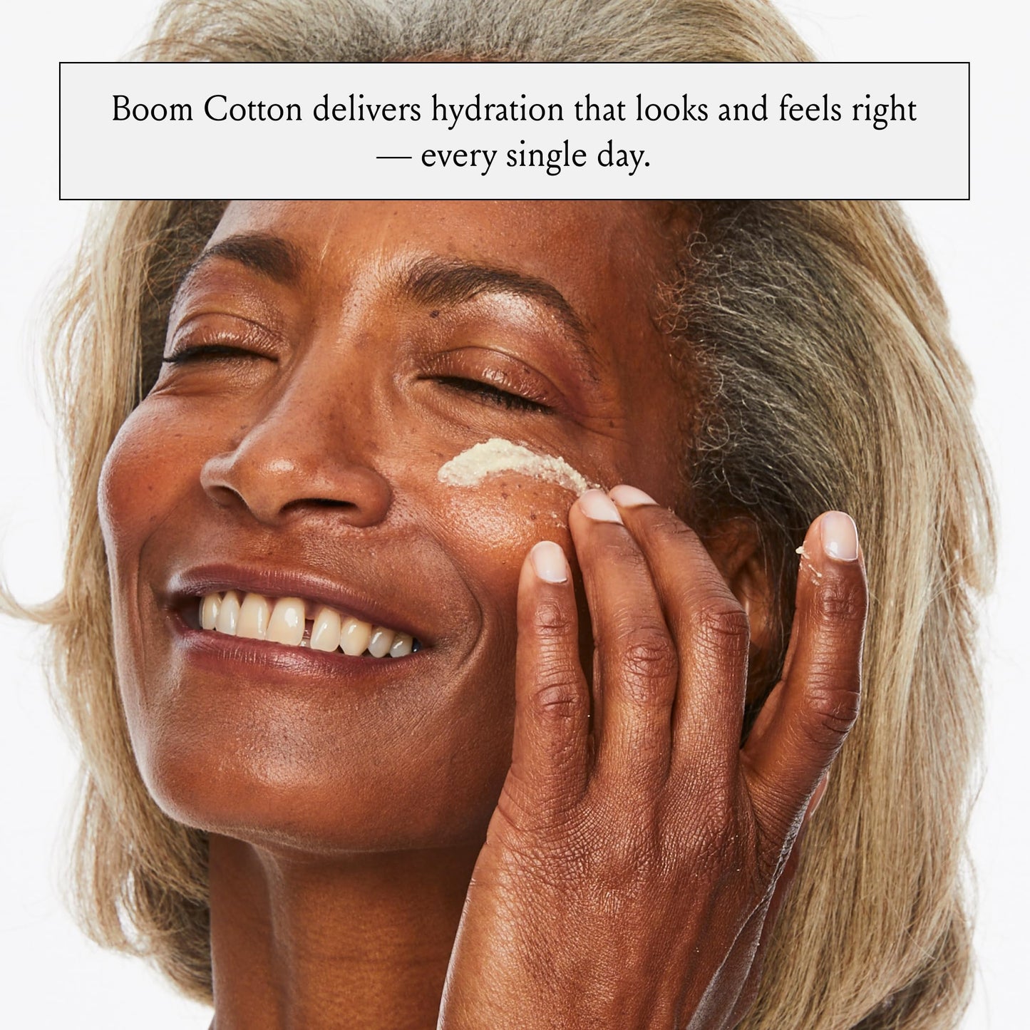 BOOM! by Cindy Joseph Boom Cotton- Shine Control Moisturizer- Organic, Cruelty-Free Natural All-Day Facial Moisturizer for Mature and Sensitive Skin, 2 oz