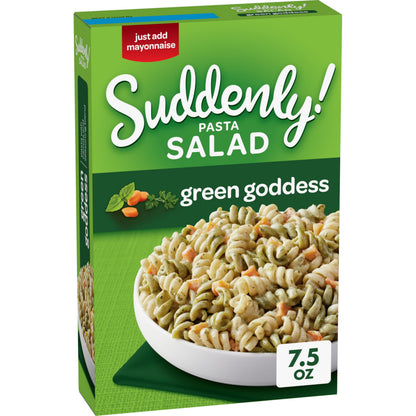 Suddenly Salad Pasta Green Goddess - 7.5 Oz 12 Pack