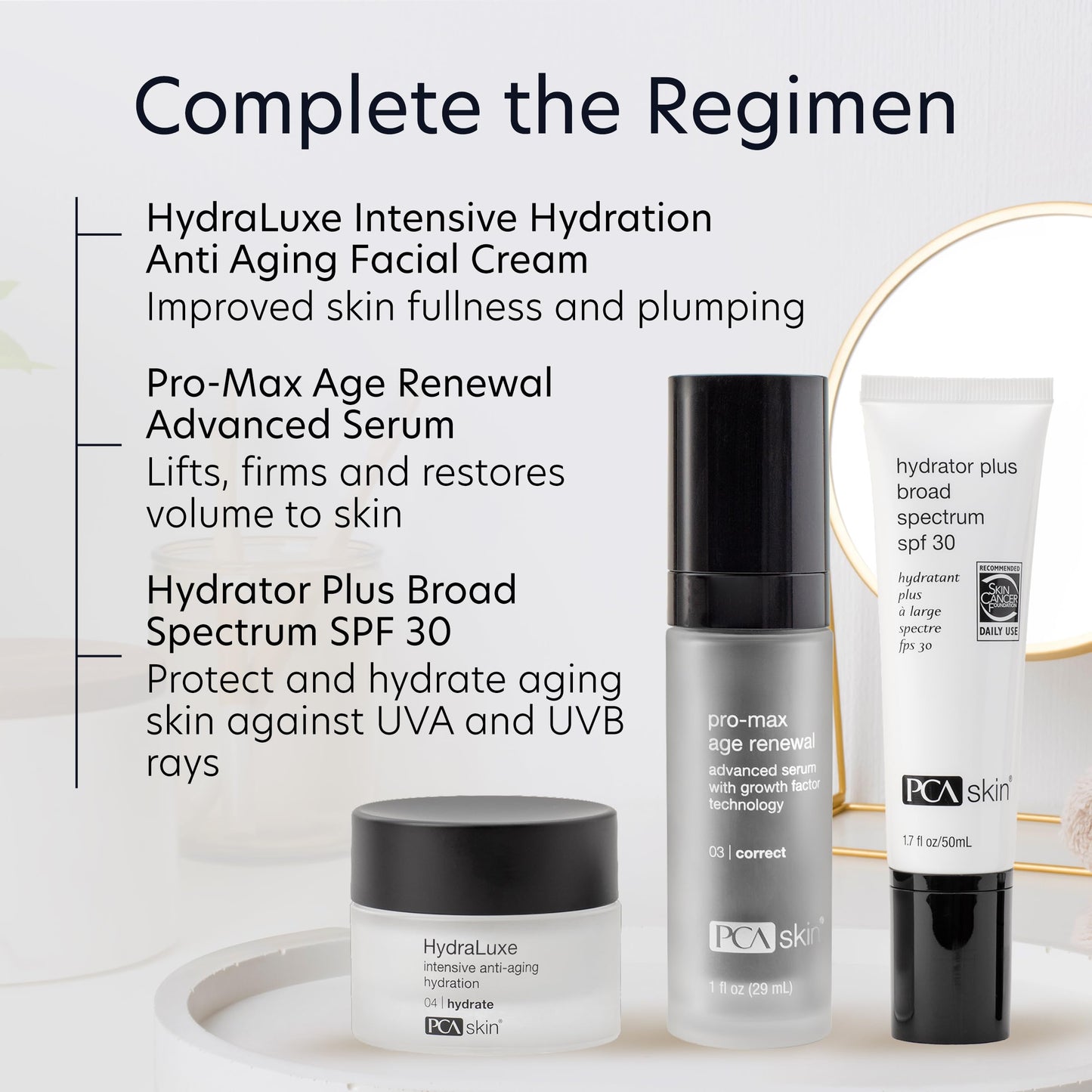 PCA SKIN Pro Max Age Renewal Anti Aging Serum, Anti Aging Face Serum for Reducing Wrinkles and Sagging Skin, Helps Lift and Firm Skin on Face and Neck, Safe For All Skin Types