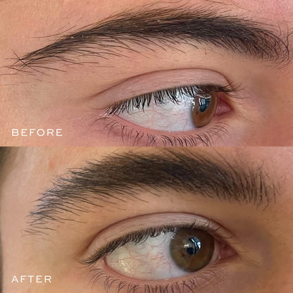 DIME Beauty Eyebrow Enhancing Gel, Clear Eyebrow Gel to Promote Fuller, Thicker, Stronger Brows, 0.20 oz / 6 mL