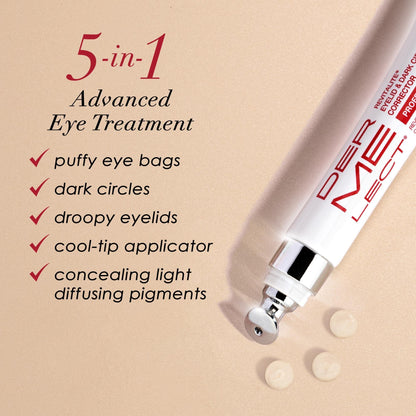 Dermelect Revitalite Eyelid & Dark Circle Corrector- Professional Strength, Anti-Aging Eye Cream with Peptides, Brightening & Tightening Ingredients- Dark Circles, Puffiness, Droopy Eyelids & Wrinkles