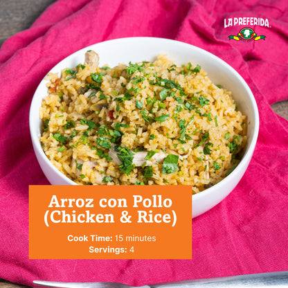La Preferida Boxed Spanish Rice (Fluffy Mexican-Style Rice with Bell Peppers) – Ready in 15 Minutes. A Quick Side Dish for Any Meal. Vegan & Vegetarian-Friendly, 5.25 oz. (Pack of 12)