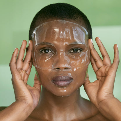 Bioeffect Imprinting Hydrogel Face Mask | Soothing Two-Part Hydrogel Mask for Intense Hydration, Plumper & Smoother-Looking Skin, 6 Masks