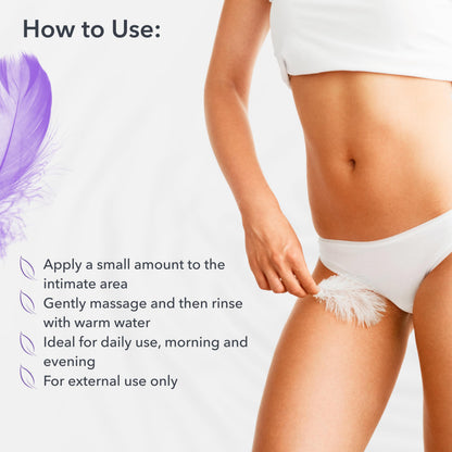 Feminine Wash Sensitive with Almond Oil & Olive Extract – 98.5% Natural, Vegan, pH 5.2 Balanced vaginal wash for woman Dry & Sensitive Skin, Restores Microflora & Moisture, 8.5 Fl Oz – ECOLATIER