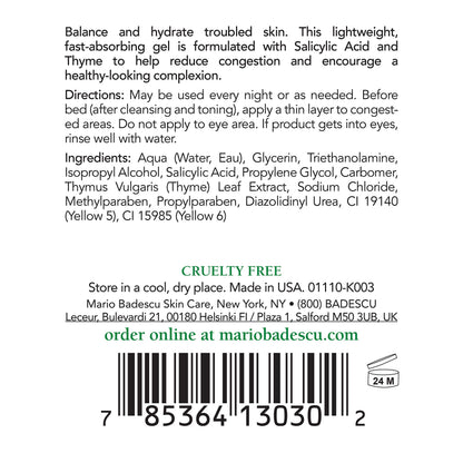 Mario Badescu Anti Acne Serum for Combination & Oily Skin | Clarifying Gel-Serum that Tackles Clogged Pores | Formulated with Salicylic Acid and Glycerin