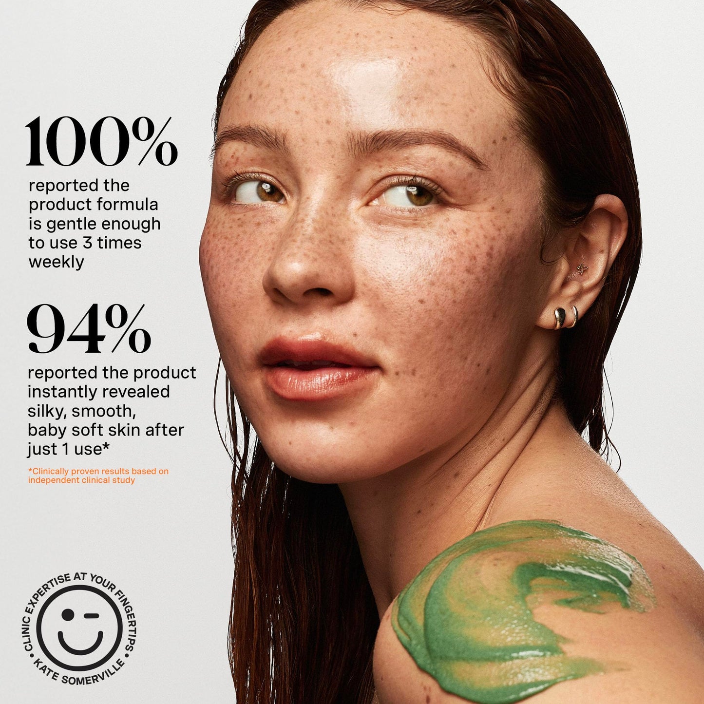 Kate Somerville ExfoliKate Resurfacing Body Scrub – Triple Action Exfoliating Body Polish, Removes Dead Skin, Improves Tone & Texture, 5 Fl Oz