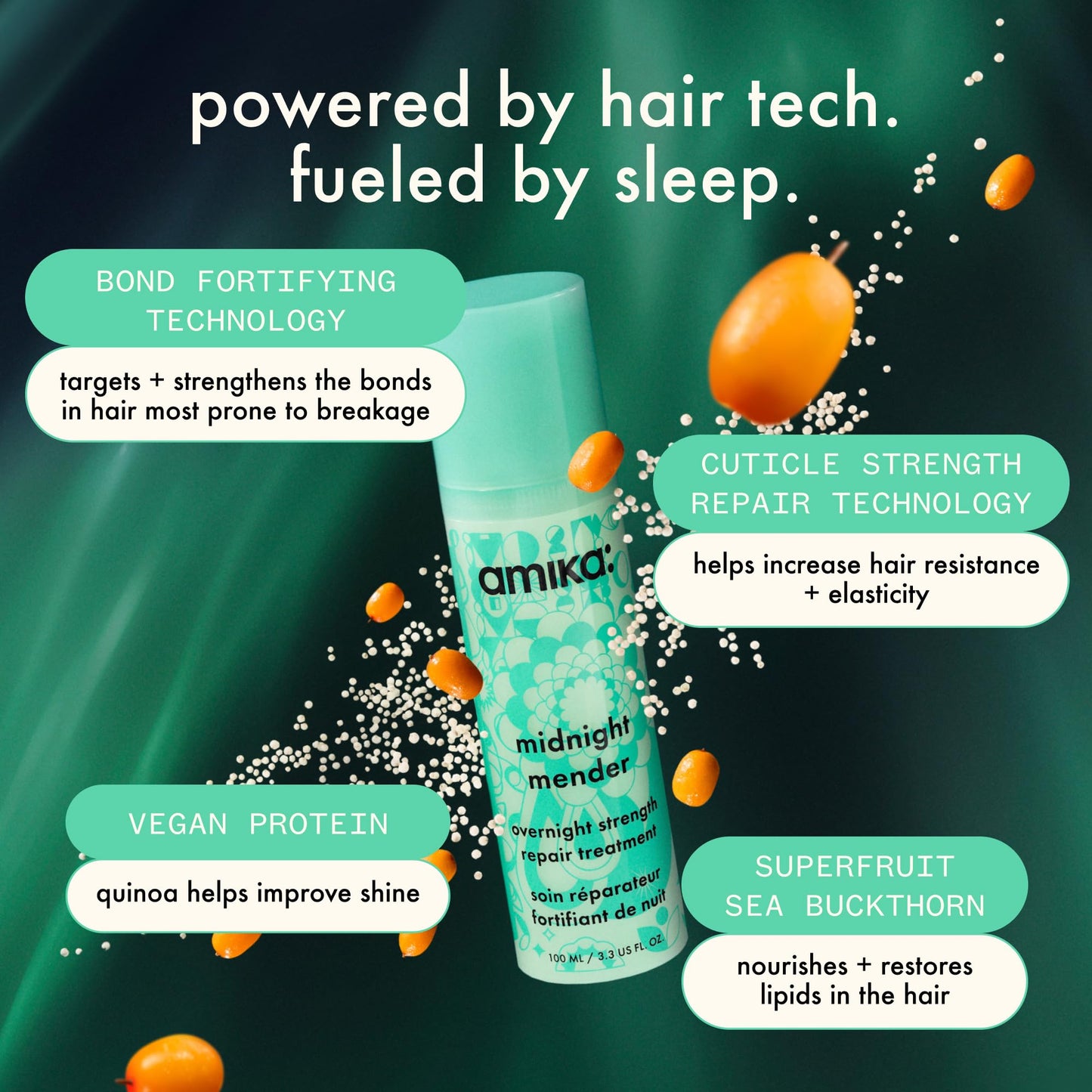 amika midnight mender overnight strength repair treatment mask