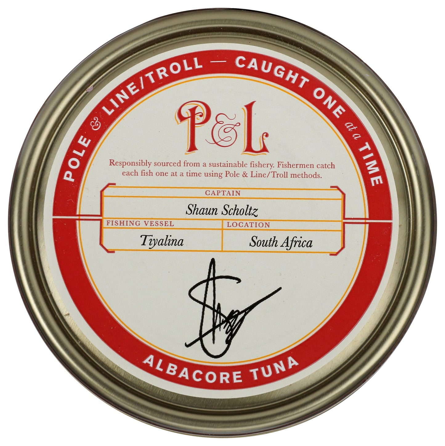 POLE AND LINE Albacore Tuna in Water No Added Salt, 5 OZ