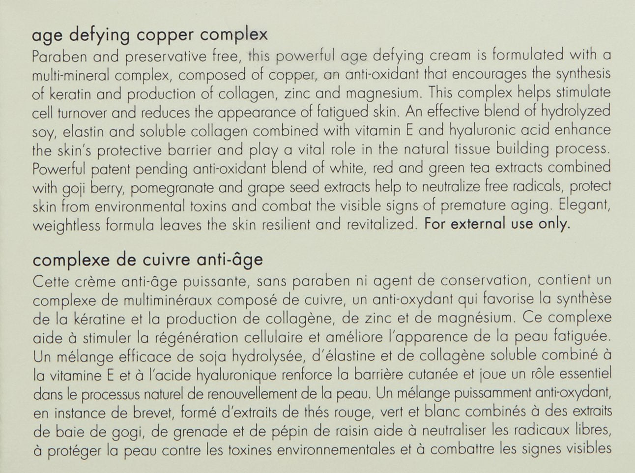 June Jacobs Age Defying Copper Complex, 2 Fl Oz