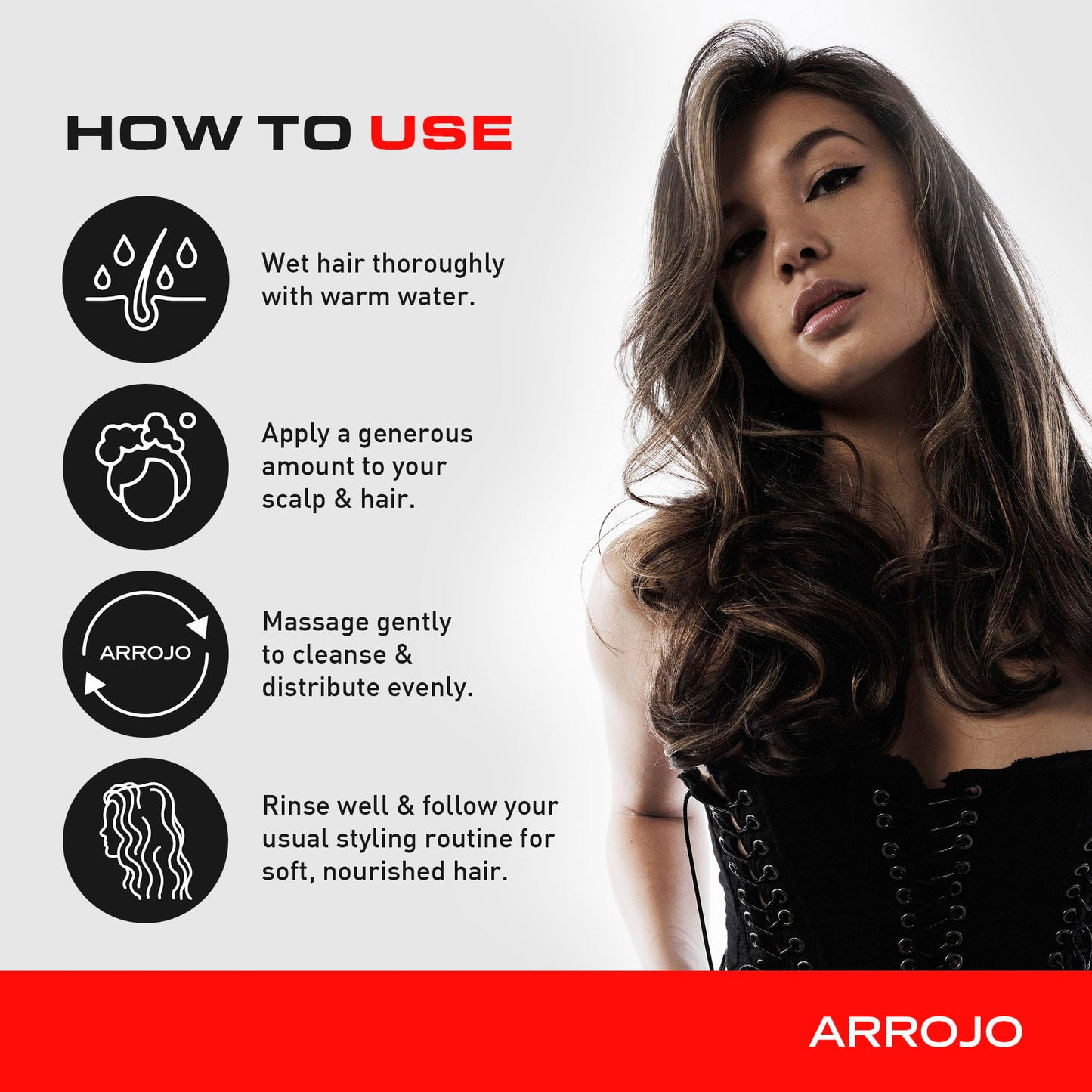 Arrojo ReNEW CoWash, 8oz – Sulfate & Paraben Free Cleansing Conditioner for Color Treated Hair – Vegan, Non-Foaming Cleanser with Avocado & Babassu Oils for Curly & Dry Hair