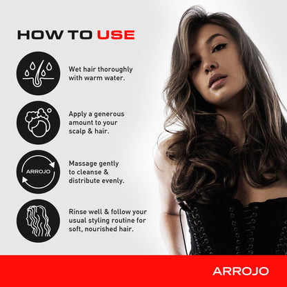Arrojo ReNEW CoWash, 8oz – Sulfate & Paraben Free Cleansing Conditioner for Color Treated Hair – Vegan, Non-Foaming Cleanser with Avocado & Babassu Oils for Curly & Dry Hair
