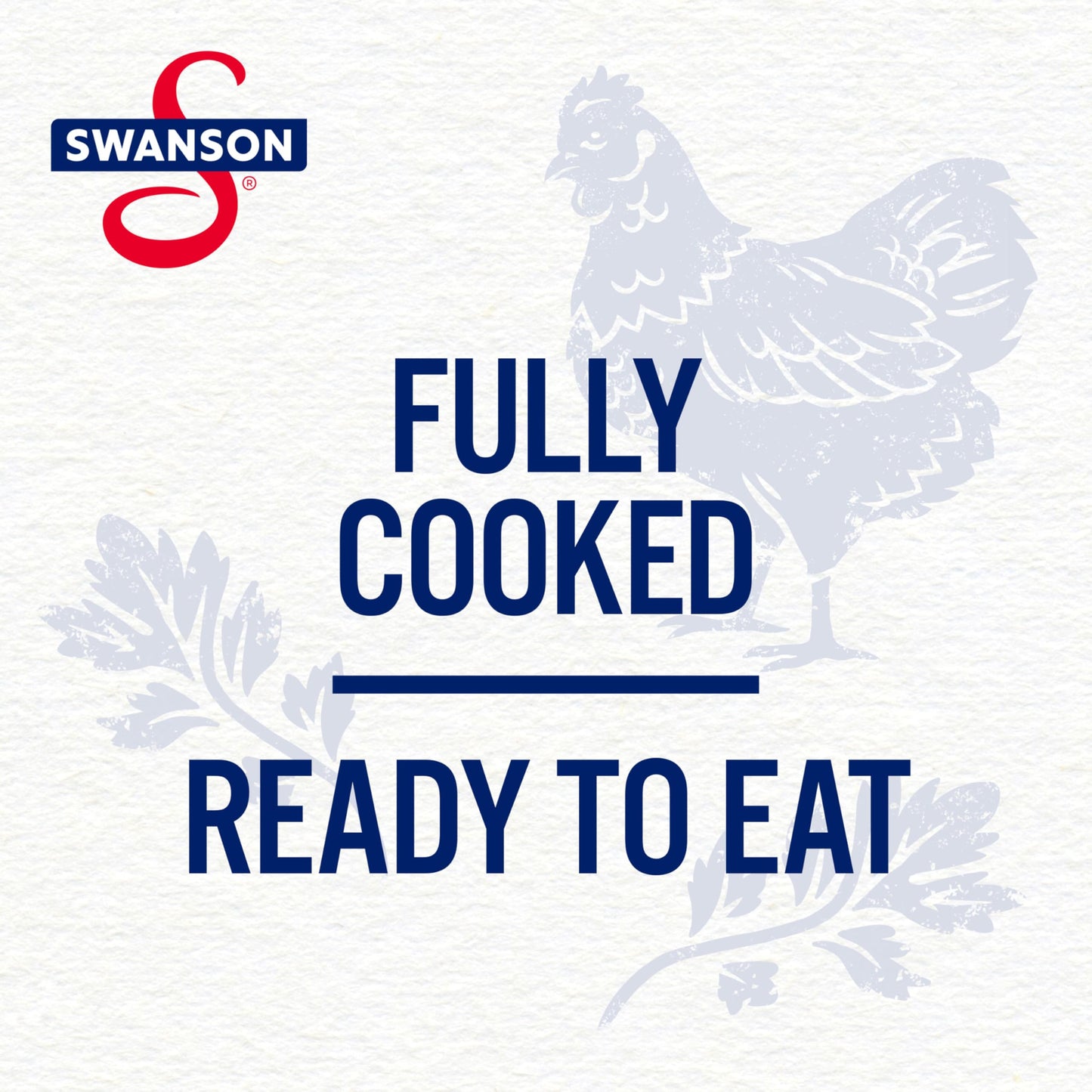 Swanson White Premium Chunk Chicken Breast with Rib Meat in Water, 4.5 oz. (Pack of 4)