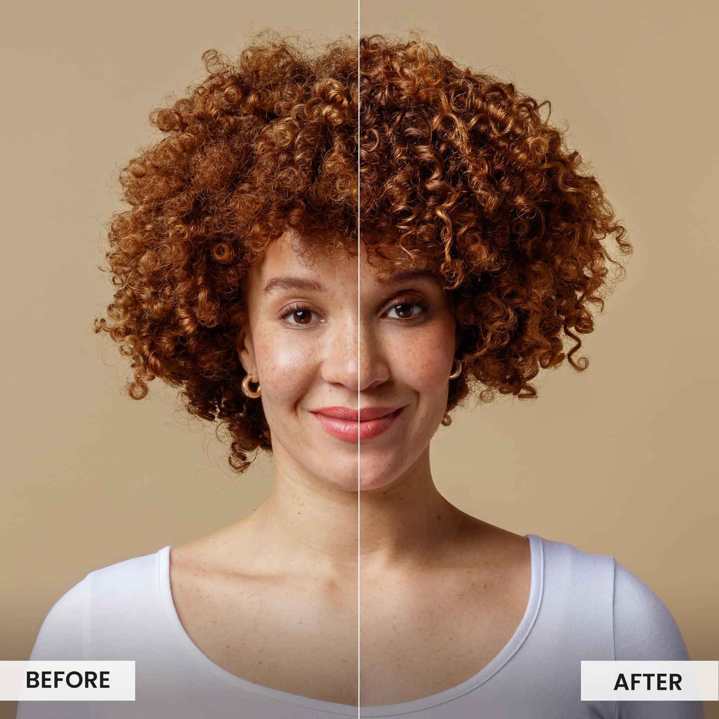 CURLSMITH CurlShield Cream - Multi-Benefit Heat Protection Cream, For Dry Styling - For All Curls, Coils & Waves (4.4 oz)