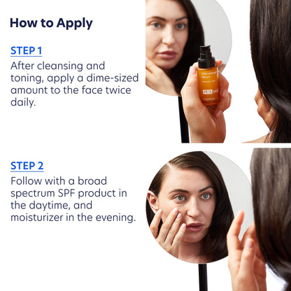 PCA SKIN Total Strength Serum - Plumping & Firming Skin Treatment with Epidermal Growth Factors & Peptides (1 oz)