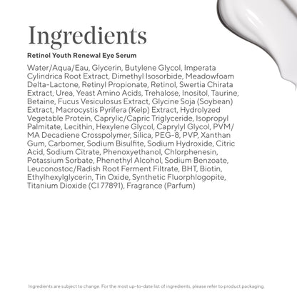 Murad Retinol Youth Renewal Eye Serum - Retinol Eye Serum Visibly Improves Undereye Puffiness Dark Circles and Reduces the Appearance of Fine Lines, Gentle Enough for Nightly Use - 0.5 oz