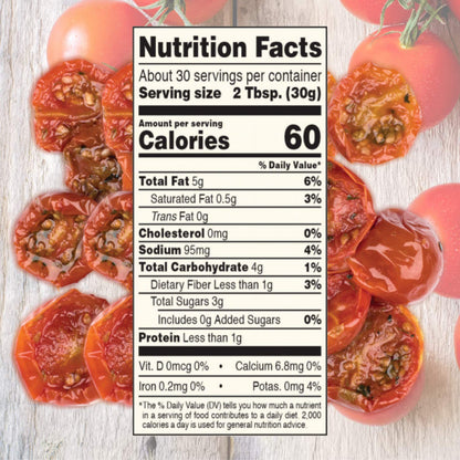 Roland Foods Oven Roasted Tomatoes, Marinated with Garlic and Oregano, Specialty Imported Food, - Bag cherry 32 Ounce
