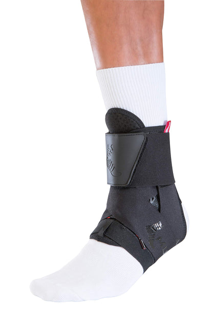 MUELLER Sports Medicine The One Ankle Brace Premium, Ankle Pain Relief Support for Men and Women, Ideal for Sprains, Strains, Arthritis, Black