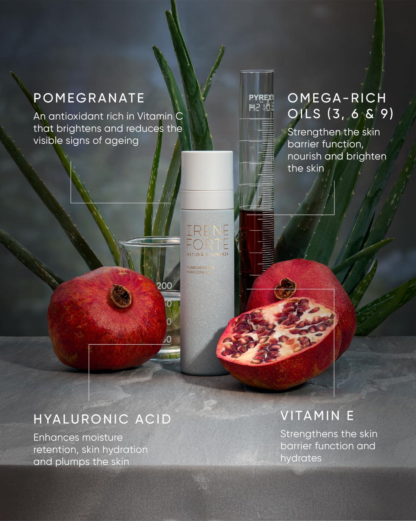 Irene Forte Pomegranate Hand Cream