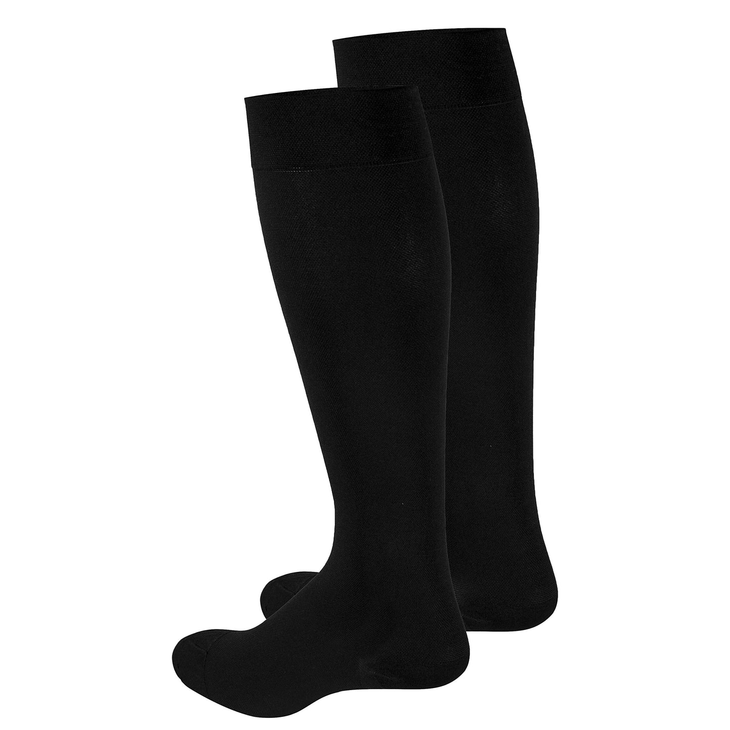 NuVein Medical Compression Stockings, 20-30 mmHg Support for Women & Men, Knee Length, Closed Toe, Short Length
