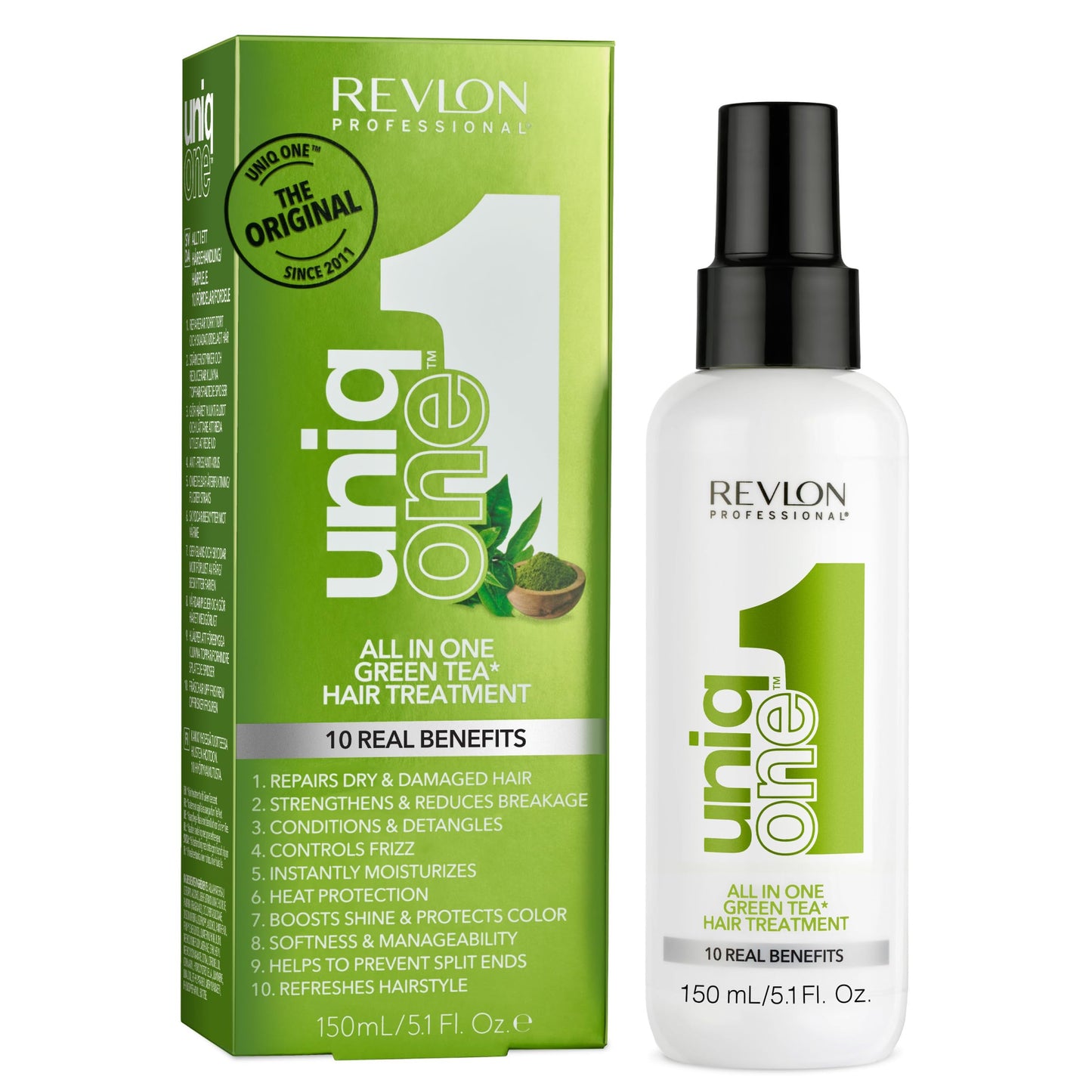 Revlon Professional UniqOne Moisturizing Leave-In Treatment, Repair For Damaged Hair