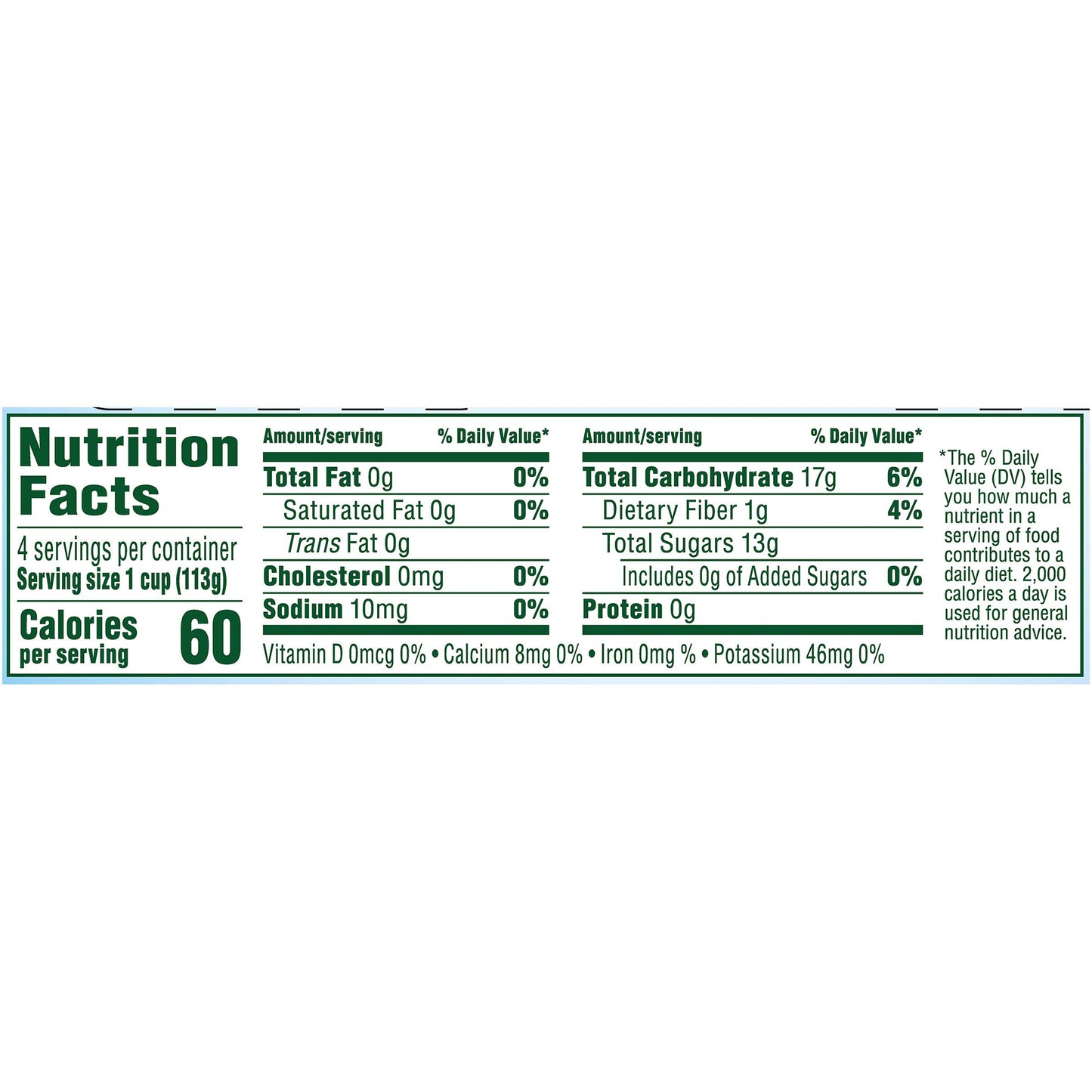 Del Monte Diced Pears Fruit Cups in 100% Juice, 4 oz Cups, Pack of 24