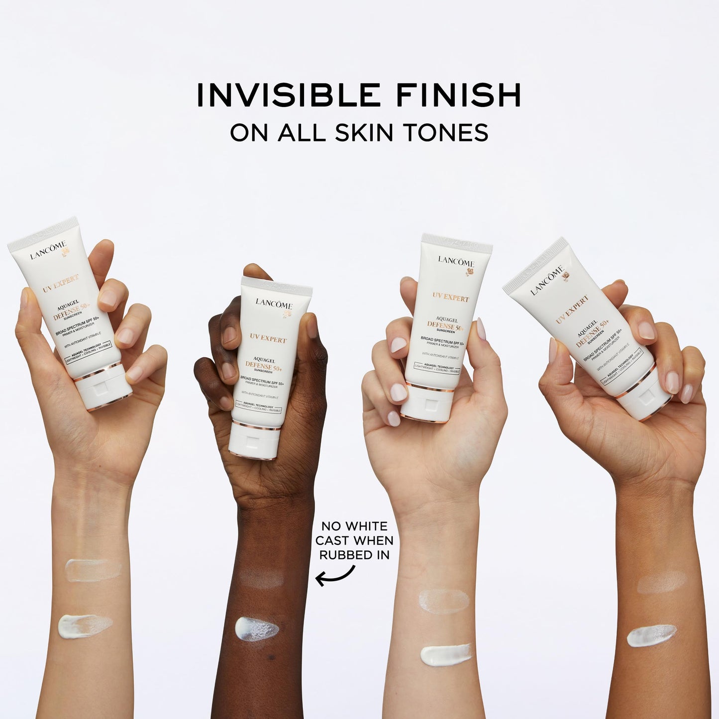Lancôme UV Expert Defense SPF 50+ Primer & Moisturizer | 3-in-1 Facial Sunscreen with Broad Spectrum Protection | Lightweight, Hydrating, Non-Greasy Aquagel Texture