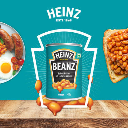 Heinz Beanz In A Rich Tomato Sauce Baked Beans, 14.64 oz / 415 g, 6 Pack