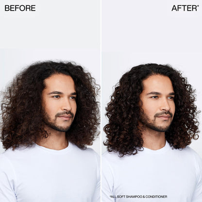Redken All Soft Conditioner - Moisturizes & Hydrates Dry, Brittle Hair, Softens, Smooths & Adds Hair Shine, Conditioner & Detangler