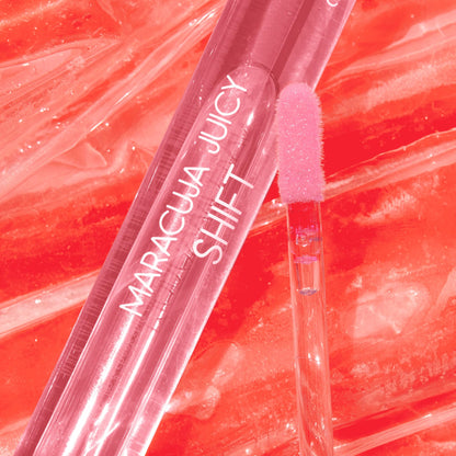 tarte maracuja juicy lip & cheek shift – pH-Powered Lip Gloss Balm with Vitamin E & Hyaluronic Acid for Smooth, Moisturized Lips & Cheek Tint Blush, Vegan & Cruelty-Free