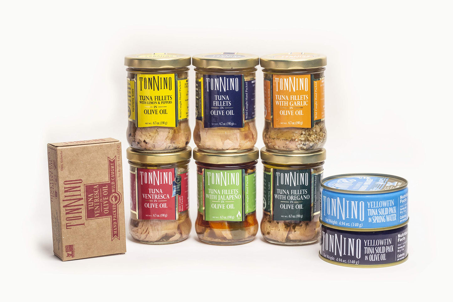 Tonnino Tuna Ventresca in Oil, 4OZ (6PK)