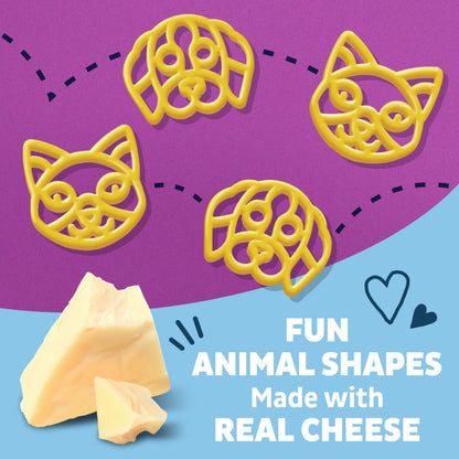 Annie's Puppies and Kitties and White Cheddar Pasta and Cheese, Made with Real Cheese and Organic Pasta, 6 oz