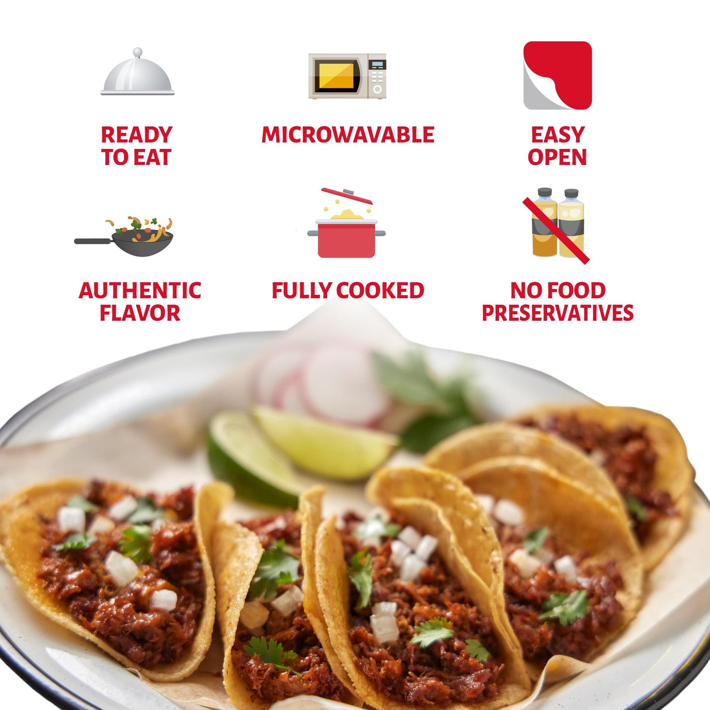 Chata Mexican Pork Chilorio, Seasoned Shredded Pork, 5 oz Can (Pack of 6)