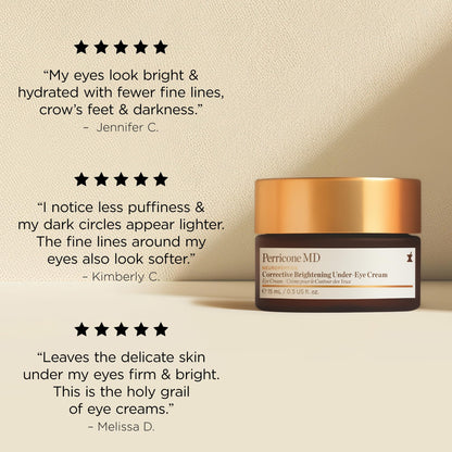 Perricone MD Neuropeptide Corrective Brightening Under-Eye Cream, 0.5 fl oz.