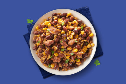 Miss Olive’s Chicken Tinga & Rice Meal, 6 Pack (6/10.5 oz Trays – K12) – Heat & Serve Microwave Meals – Ready-to-Eat Entrées – High Protein, Shelf-Stable, Convenient Lunch & Dinner
