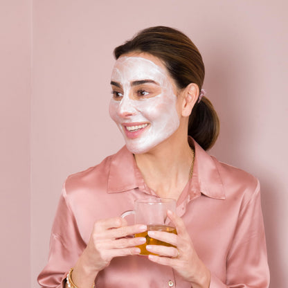 MZ SKIN Radiance & Renewal Mask 3.4 fl oz - 8.5% Fruit Acid Complex, with AHA's Including Lactic Acid and Azelaic Acid, for Instant Clarity, Brightening Pigmentation and Pore Refinement
