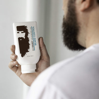 Billy Jealousy Beard Control Leave In Beard Conditioner for Men with Aloe Leaf Juice and Jojoba Seed Oil, Softens Hair and Skin, Light Hold with Matte Finish