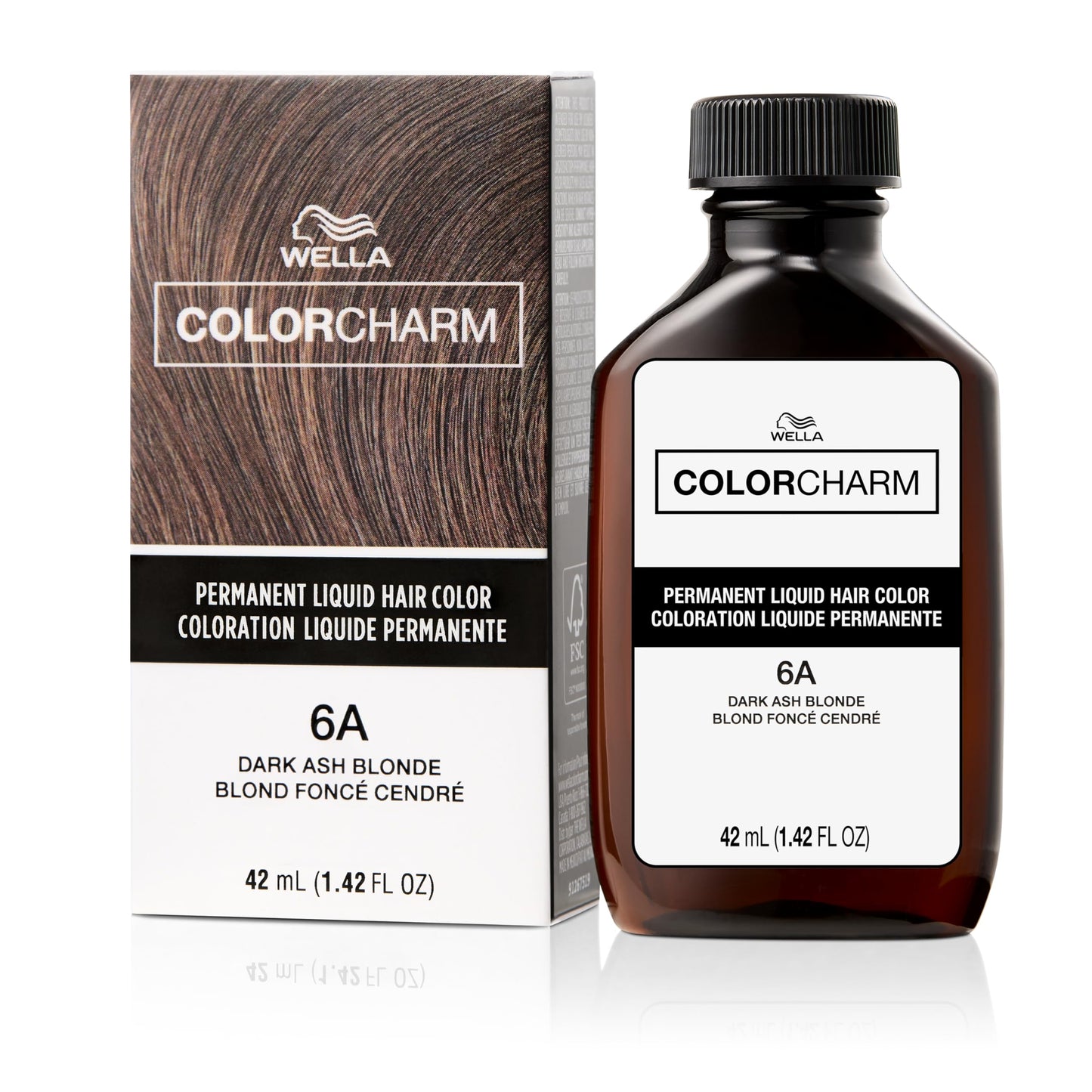 WELLA Color Charm Permanent Liquid Hair Color for Gray Coverage, Ash Blonde