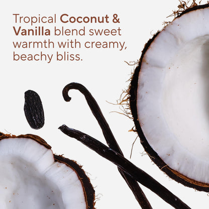 Native Detoxifying & Exfoliating Body Scrub for Women & Men, Coconut & Vanilla, Gentle Sugar Body Polish for Soft, Smooth Skin, Made Without Sulfates, 12 oz