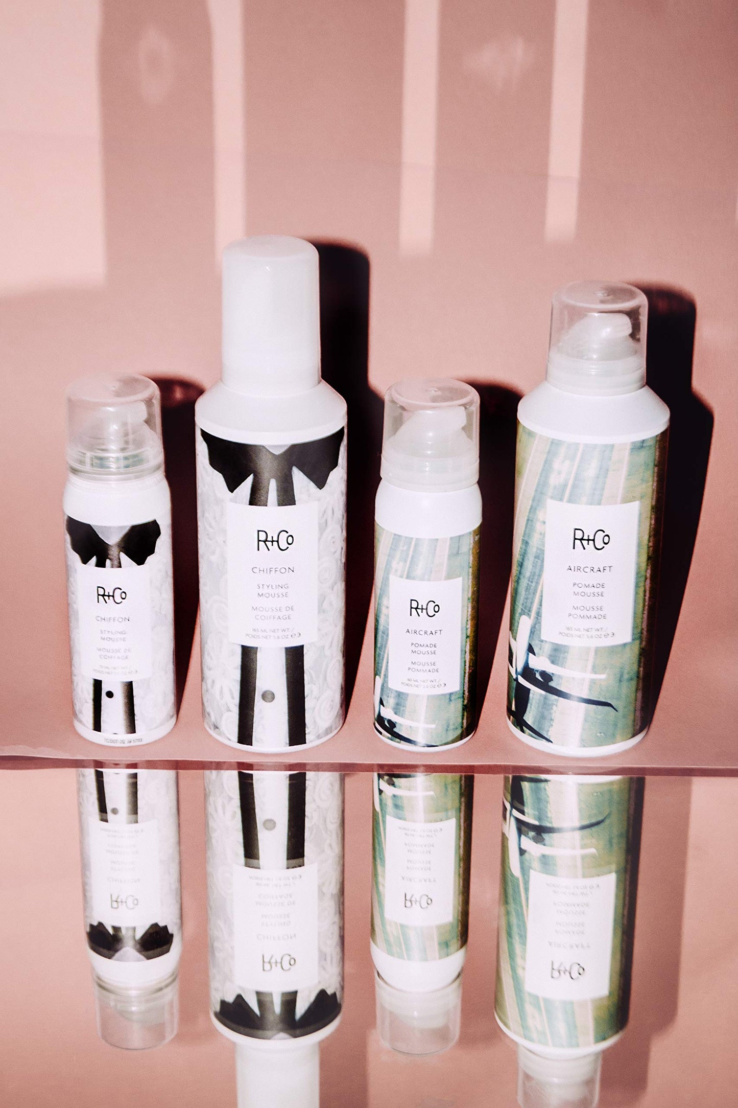 R+Co Aircraft Pomade Mousse | Lightweight Mousse for Texture, Volume & Definition | Anti-Frizz Hair Styling Foam for Tousled, Lived-In Looks | Vegan, Cruelty-Free & Paraben-Free