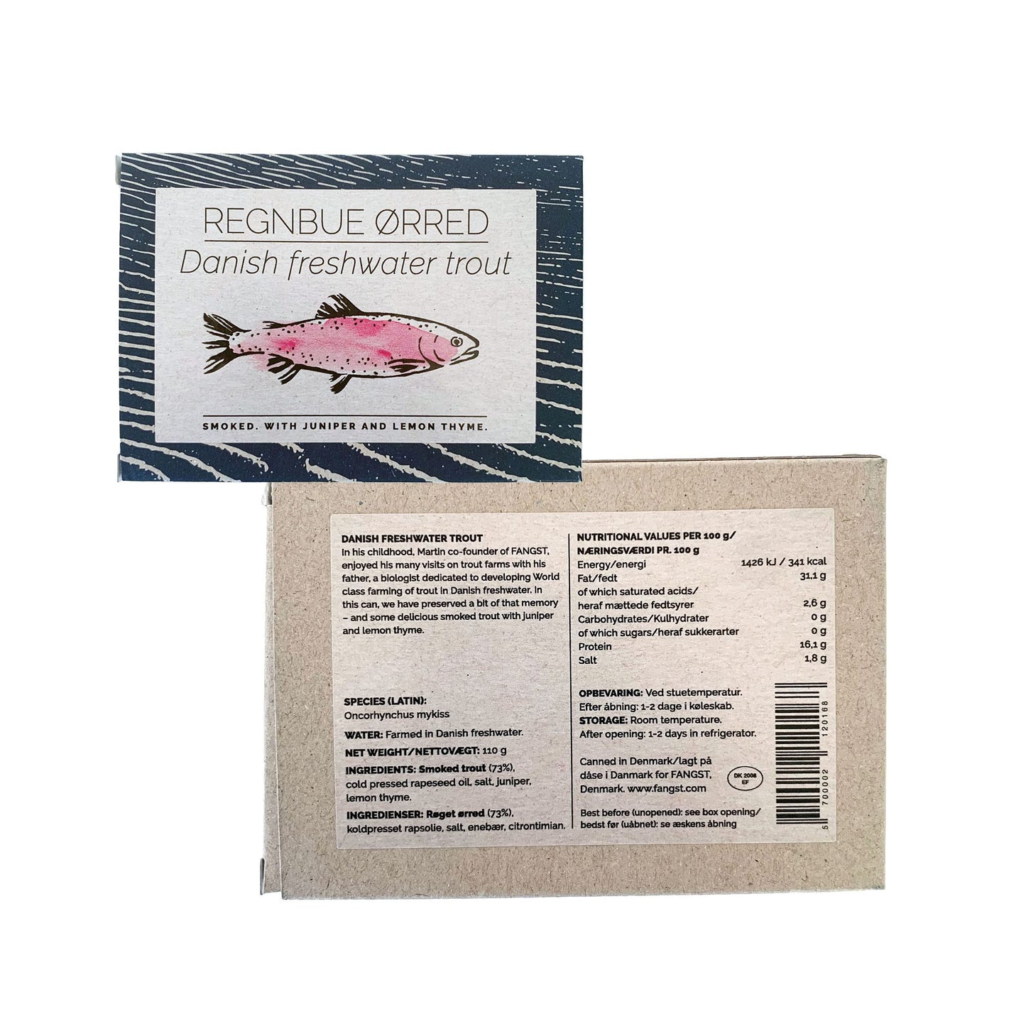 Fangst - Canned Nordic Seafood Variety Pack of 4