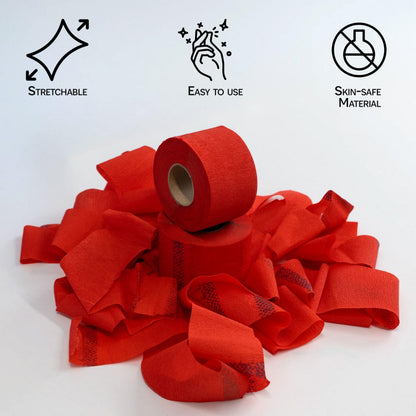 L3 - Level 3 Neck Paper - Disposable and Flexible Neck Strips - Barber and Hair Stylist Supplies - Self-Adheres to Neck - Pre-Cut and Easy to Use - 5 Rolls (100each)